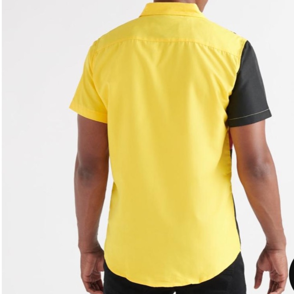 Color block button up - Picture 2 of 9